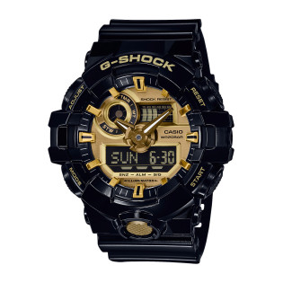Zegarek Casio G-Shock GA-710GB-1AER Męski - JubilerSezam.pl
