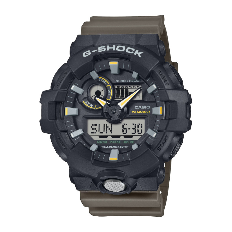 Casio G-Shock GA-710TU-1A3ER - Męski zegarek sportowy
