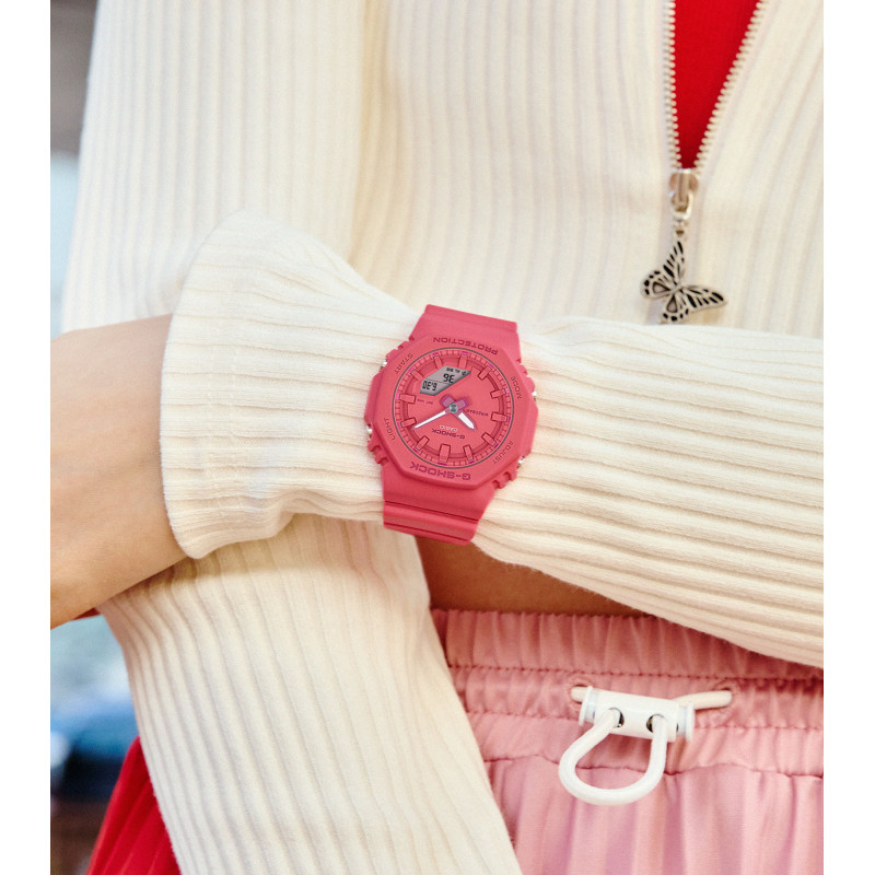 Casio G-Shock GMA-P2100-4AER Różowy - JubilerSezam.pl