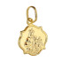 Medalik złoty Szkaplerz w beczułce próba 333