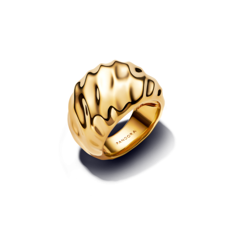 Pierścionek Pandora Platerowany Złotem - JubilerSezam.pl