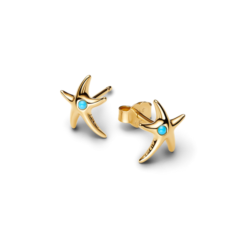 Kolczyki sztyfty Pandora Rozgwiazdy 263820C01