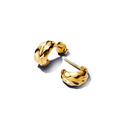 Otwarte kolczyki Pandora obręcze o organicznym kształcie 263873C00