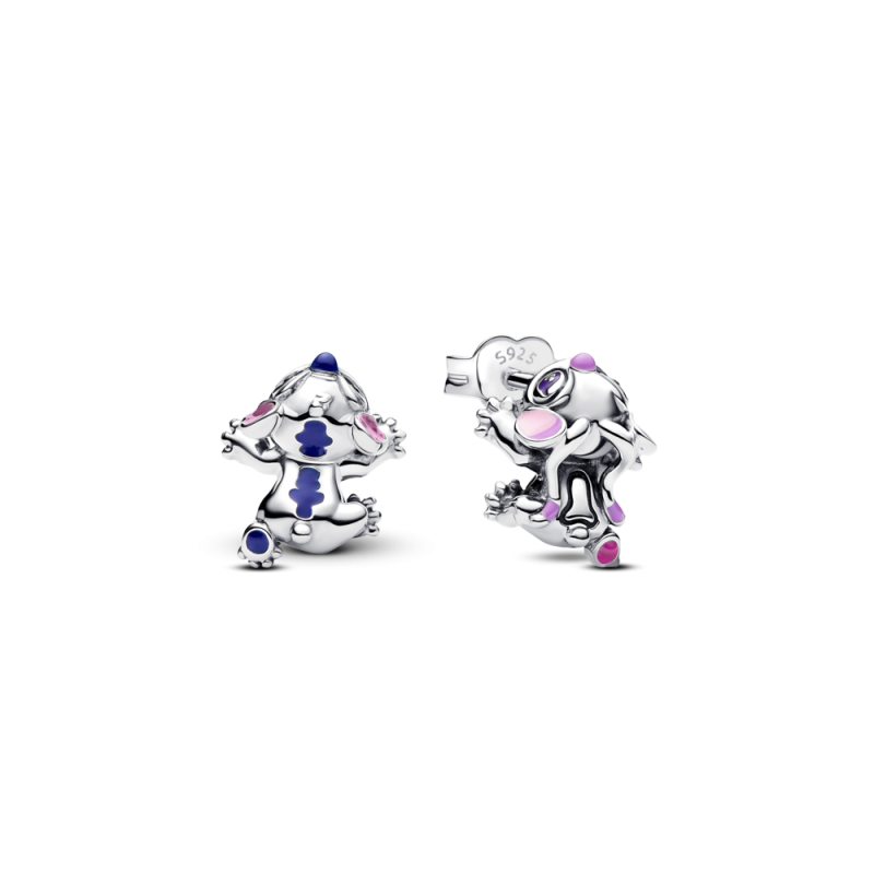 Disney Kolczyki Pandora sztyfty Stitch i Angel 293741C01