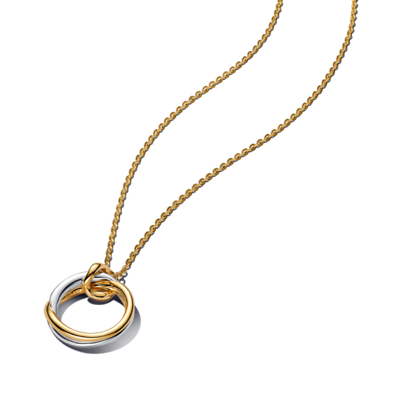 Dwukolorowy Naszyjnik Pandora 363882C00 - JubilerSezam.pl