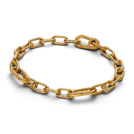 Bransoletka Pandora łańcuszkowa platerowana złotem - JubilerSezam.pl