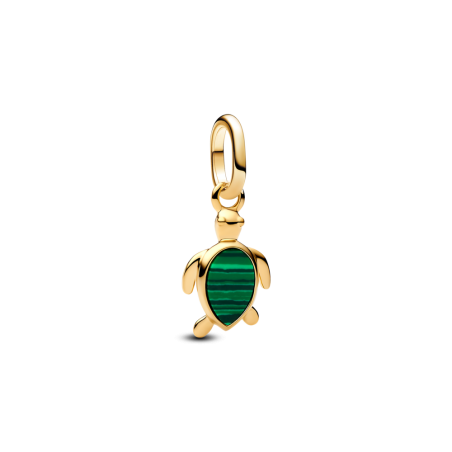 Mały charms-zawieszka Pandora Zielony żółw 763823C01