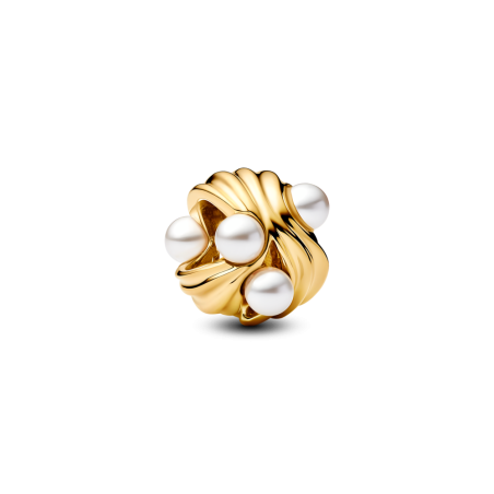 Charms z perłami Pandora Abstrakcyjne fale 763915C01