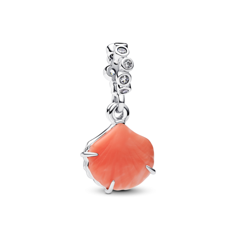 Podwójny charms-zawieszka Pandora Koralowa muszla 793821C01