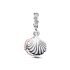 Podwójny charms-zawieszka Pandora Koralowa muszla 793821C01