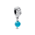 Charms-zawieszka Pandora Turkusowa kula 793901C01