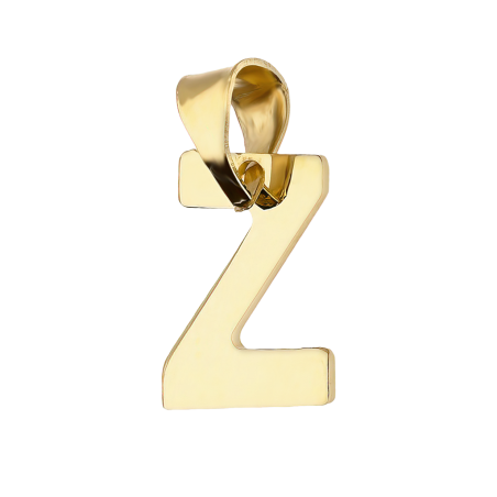 Literka złota Z próba Au 585