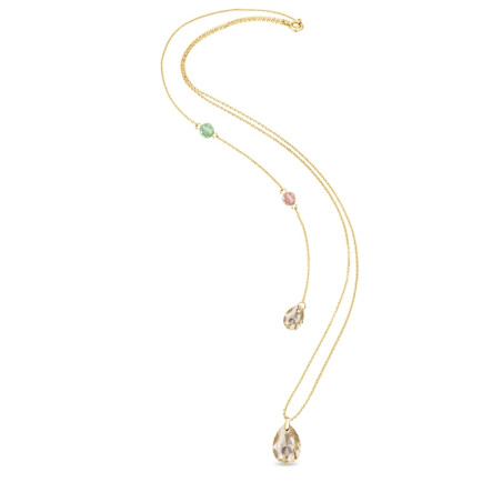 Naszyjnik SPARK Two Faces Gold NGBACK6433GS srebro pozłacane 925