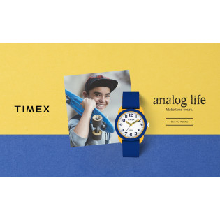 Zegarek dziecięcy Timex Kids Blue TW2W92100