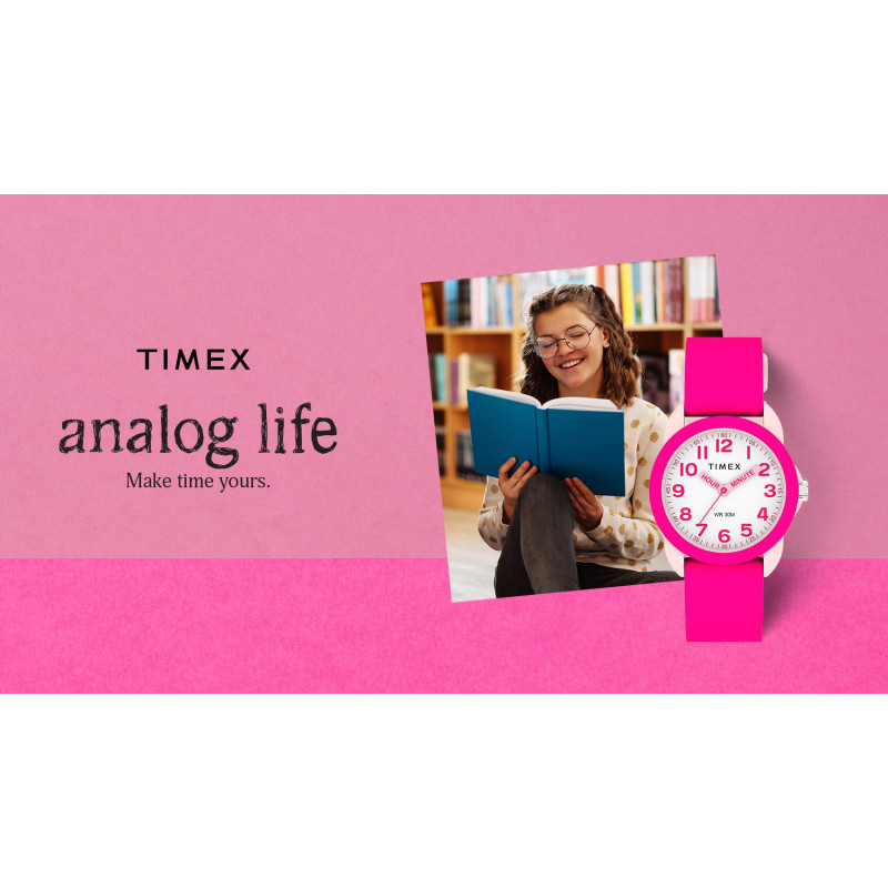 Zegarek Timex Kids Pink TW2W92200 - Idealny dla Dziewczynki