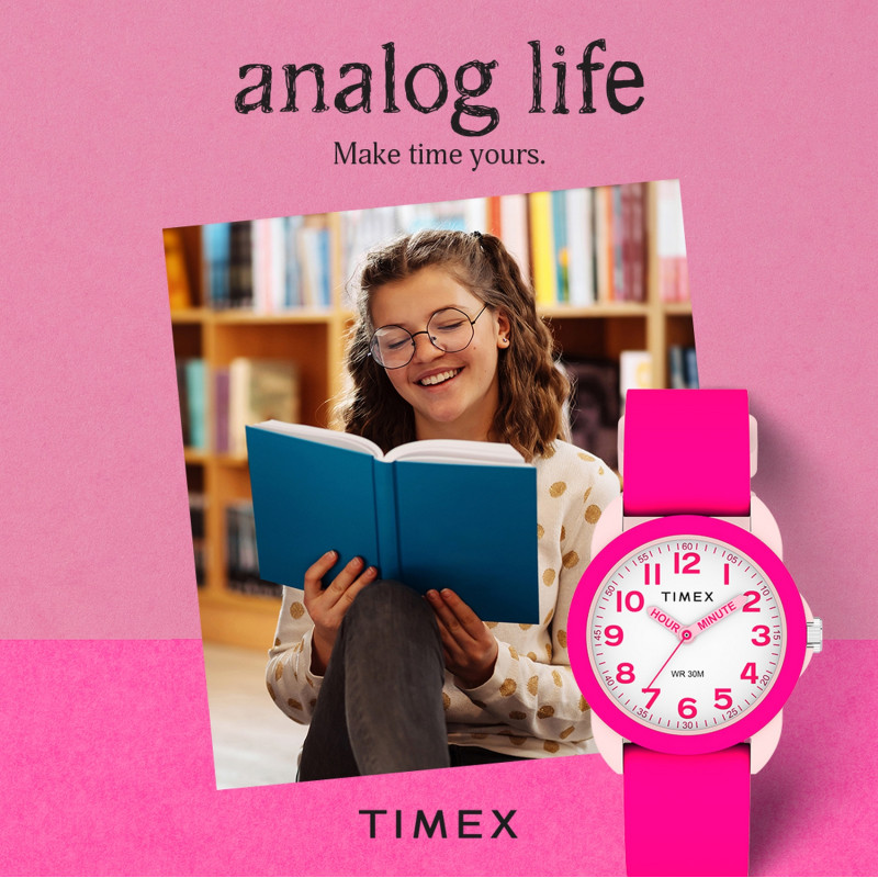 Zegarek Timex Kids Pink TW2W92200 - Idealny dla Dziewczynki