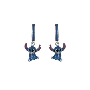 Srebrne Kolczyki Disney Stitch dla Dziewczynki - JubilerSezam.pl