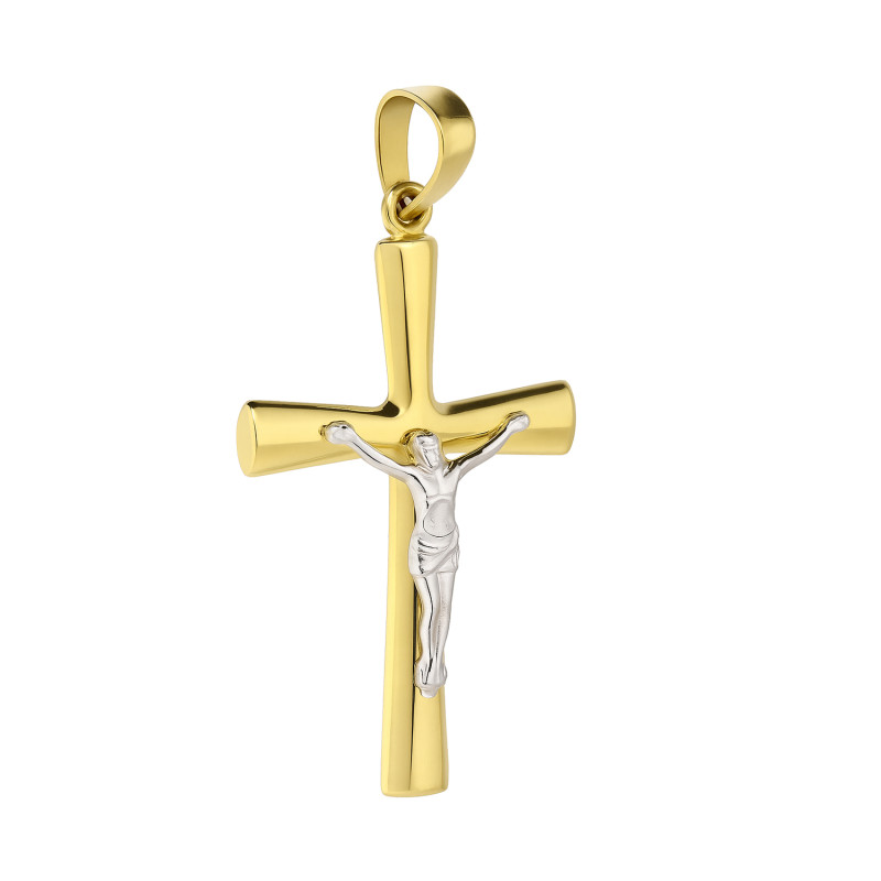 Krzyżyk złoty z Panem Jezusem