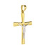Krzyżyk złoty z Panem Jezusem