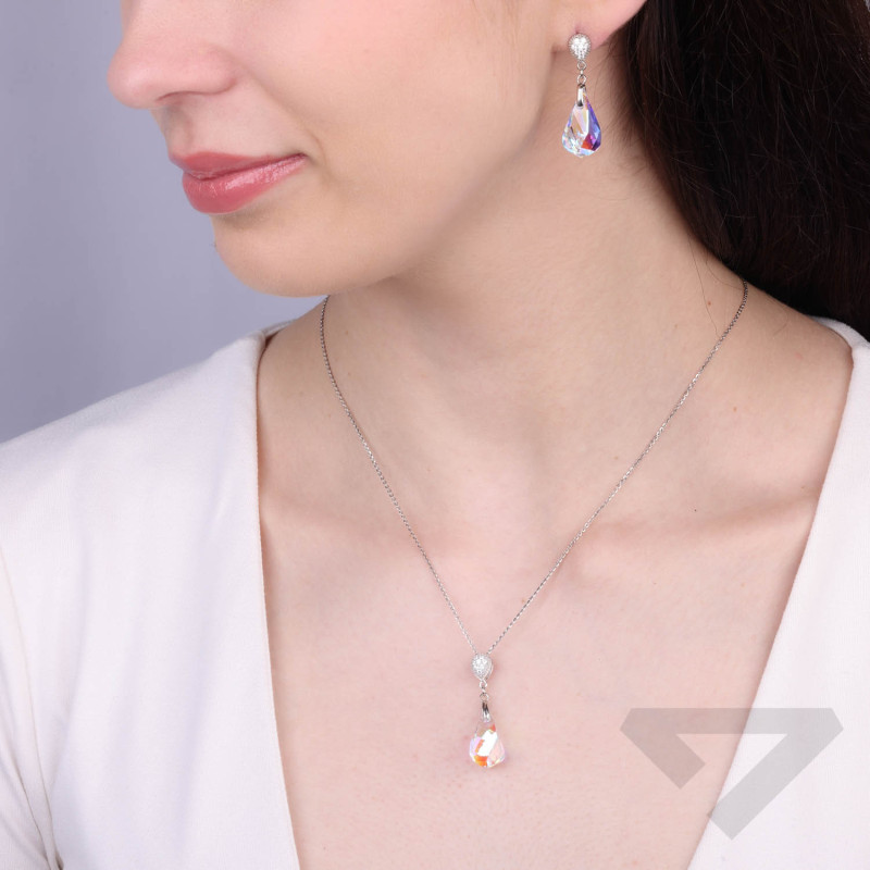 Kolczyki SPARK Helix KC602018AB srebro próby 925