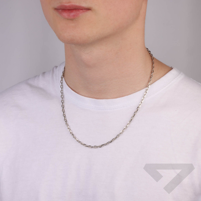 Łańcuszek splot anker srebro próby 925