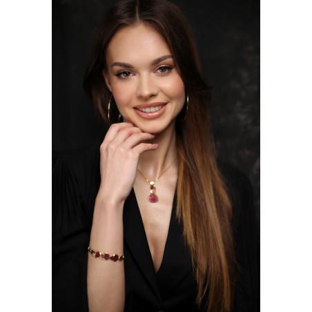 Bransoleta krople z masą perłową zaprezentowana na finalistce Miss Polski 2025 Ewie Bochenko