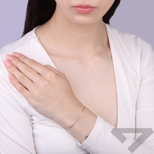 Bransoleta złota splot gucci próba 585