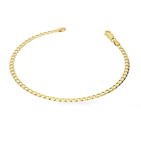 Bransoleta pancerka ze złota próby 585