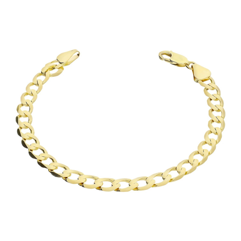 Bransoleta złota pancer próba 375