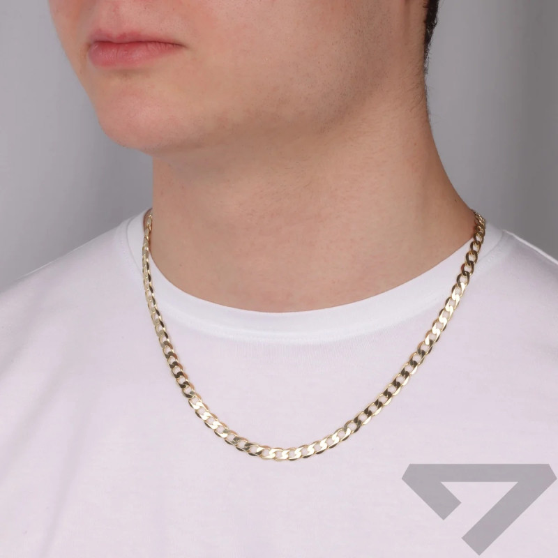 Łańcuszek pancerka ze złota