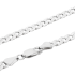 Łańcuszek pancer pave ze srebra 6 mm