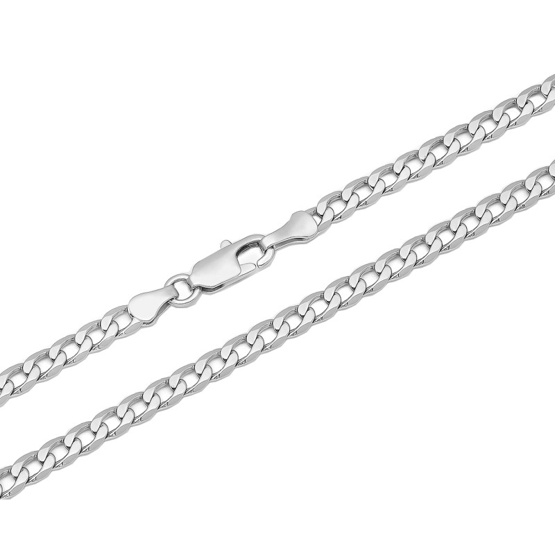 Łańcuszek srebrny pancer