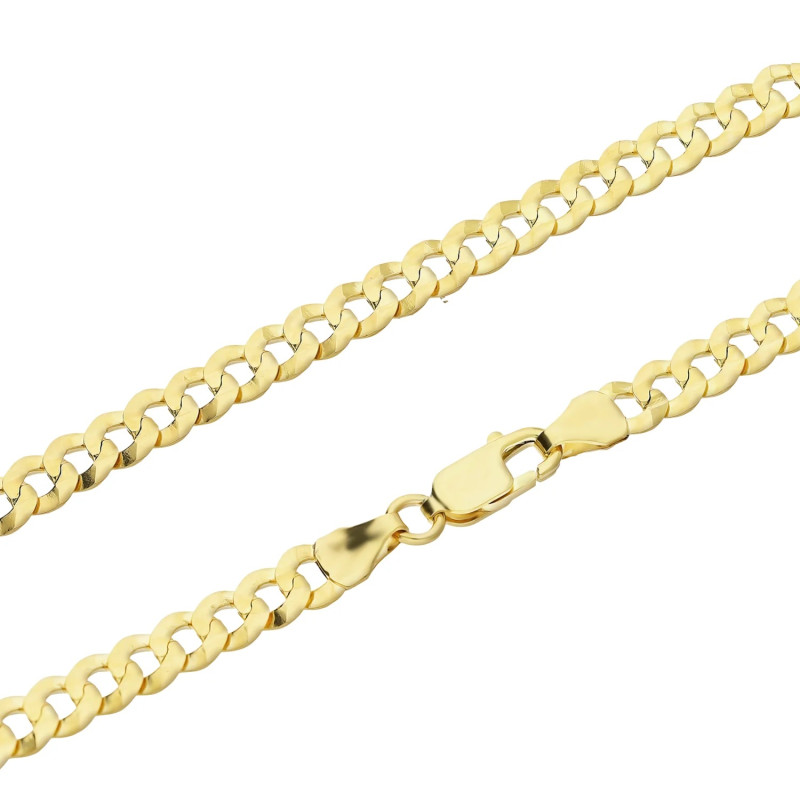 Łańcuszek złoty pancer próba 585