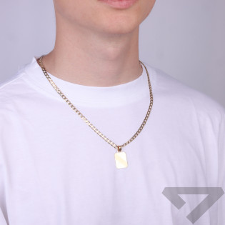 Łańcuszek złoty pancerka