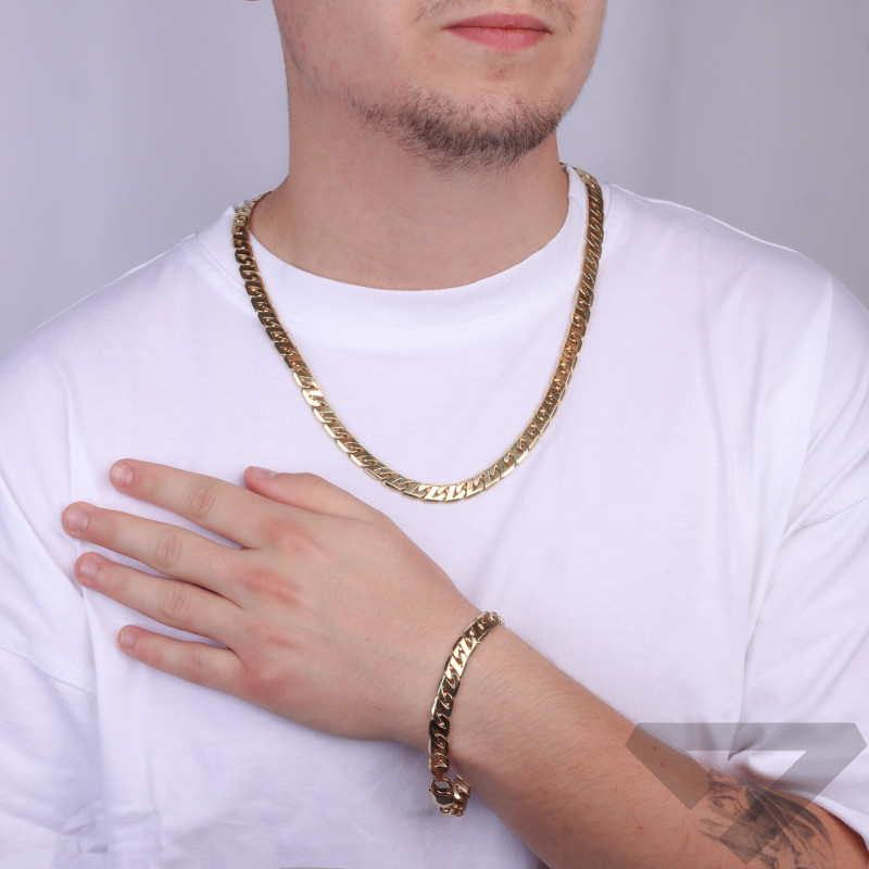 Łańcuszek o splocie typu gucci