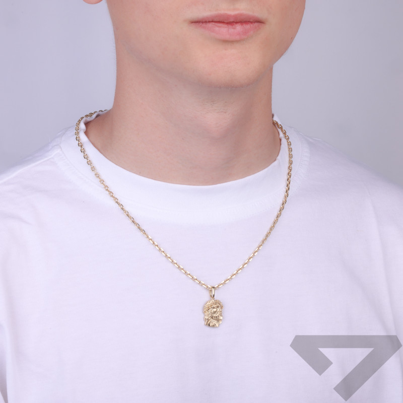 Łańcuszek złoty anker próba 585