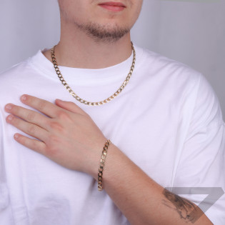 Łańcuszek złoty pancer BC GAXPDE 0+1 180 próba 585