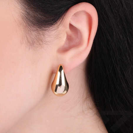 Kolczyki VIRAL kropla dmuchana 3D