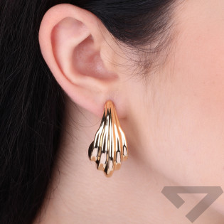 Kolczyki VIRAL dmuchana fala zaprezentowane na Miss Brazil Eduarda Braum