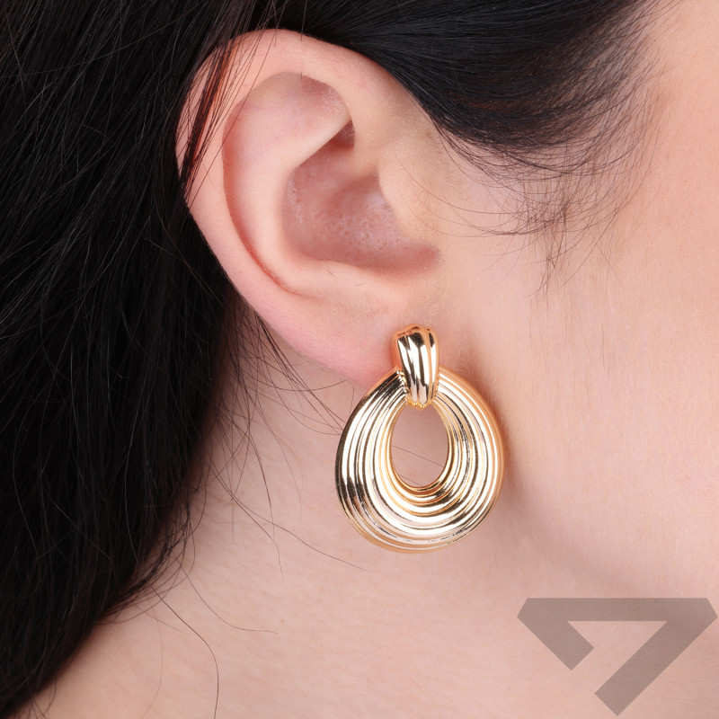 Kolczyki VIRAL kropla dmuchana tłoczona