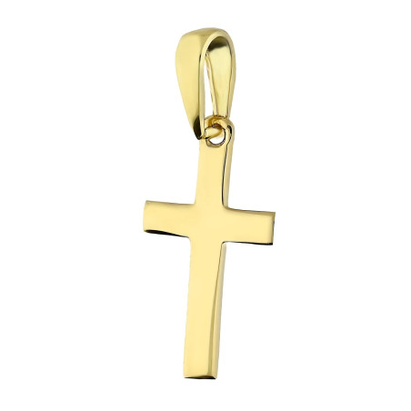 Krzyżyk gładki blask ramiona kwadratowe