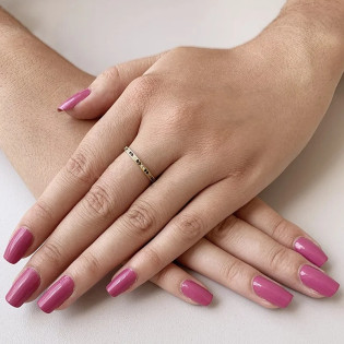 Pierścionek złoty obrączka Miłości typu rings