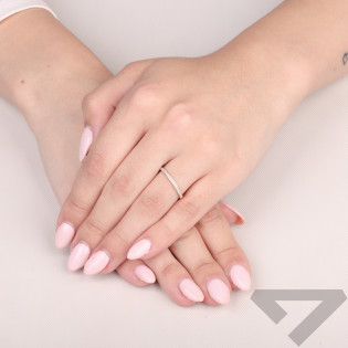 Pierścionek zaręczynowy Rings z diamentami