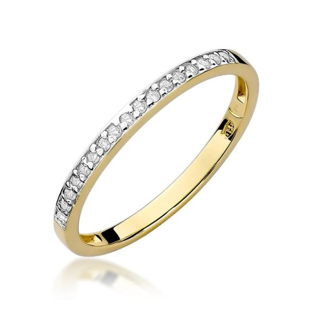 Pierścionek zaręczynowy Rings z diamentami