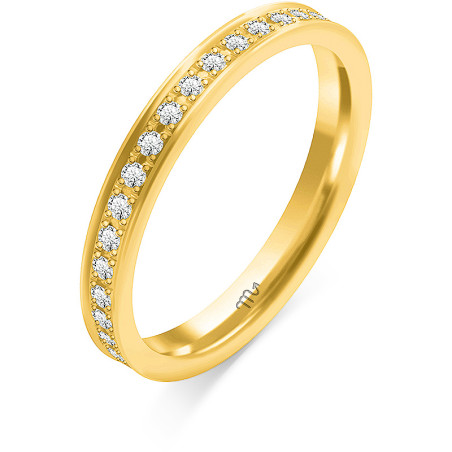 Obrączki ślubne z diamentami ZO O-374 próba 585