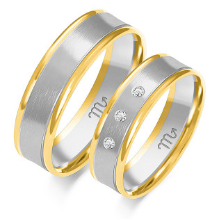 Obrączki ślubne ZO OE-23 próba 585