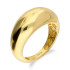 Pierścionek złoty kopułka