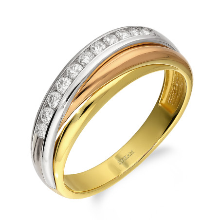 Pierścionek zaręczynowy VENEZIA z diamentami 0,31 ct