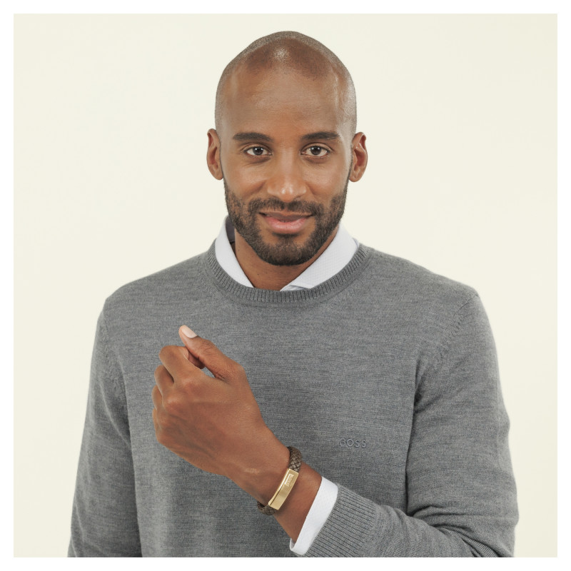 Bransoletka męska BOSS 1580746M