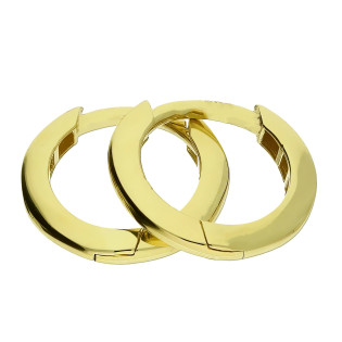 Kolczyki złote koła średnicy 12 mm